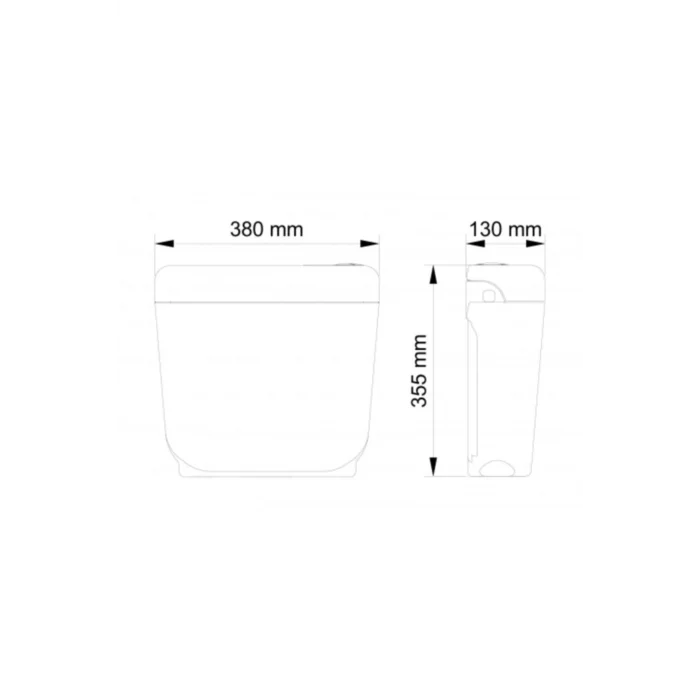 Genel Ürün Alfa Stoplu Klozet Üstü Rezervuar