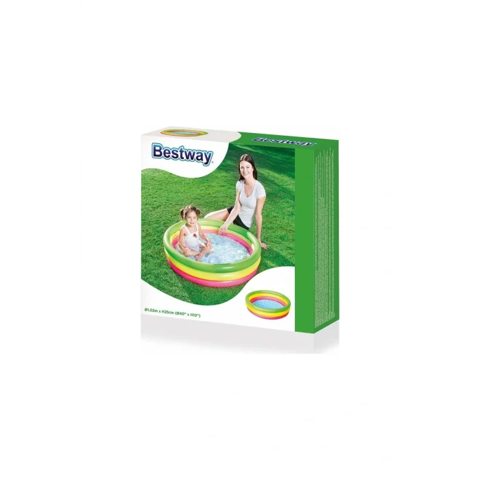 Genel Ürün 51104 102X25 CM 3 HALKA ŞİŞME HAVUZ