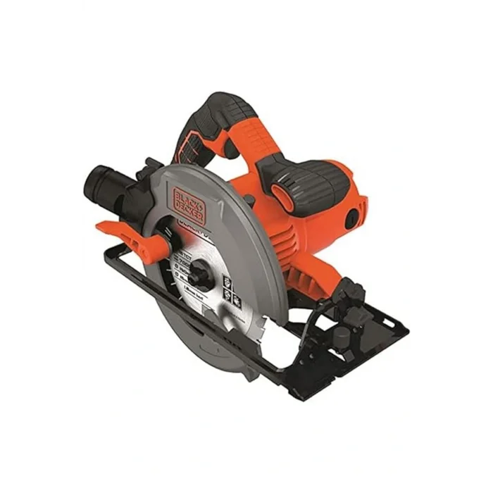 Genel Ürün Black+Decker Cs1250L-Qs Daire Testere, Turuncu/Siyah, 1250 W  21,8cm