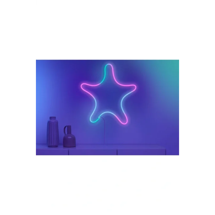 Genel Ürün Akıllı Neon Flex Akıllı Renkli Led Şerit - 3 Metre - Matter, Google Home, Alexa Uyumlu