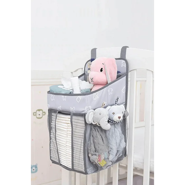 Genel Ürün Fonksiyonel Beşik Organizer Beşik Yanı Düzenleyici Beşik Çantası Beşik Yan Çanta Baby Regulator
