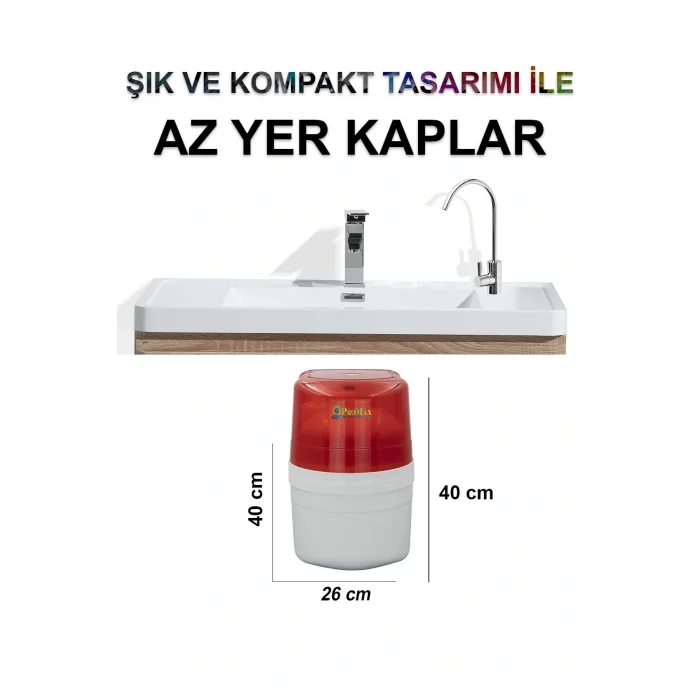 Genel Ürün Gold Plus Ithal 8+ph Alkali &nsf Filtre Nsf Tank Su Arıtma Cihazı K