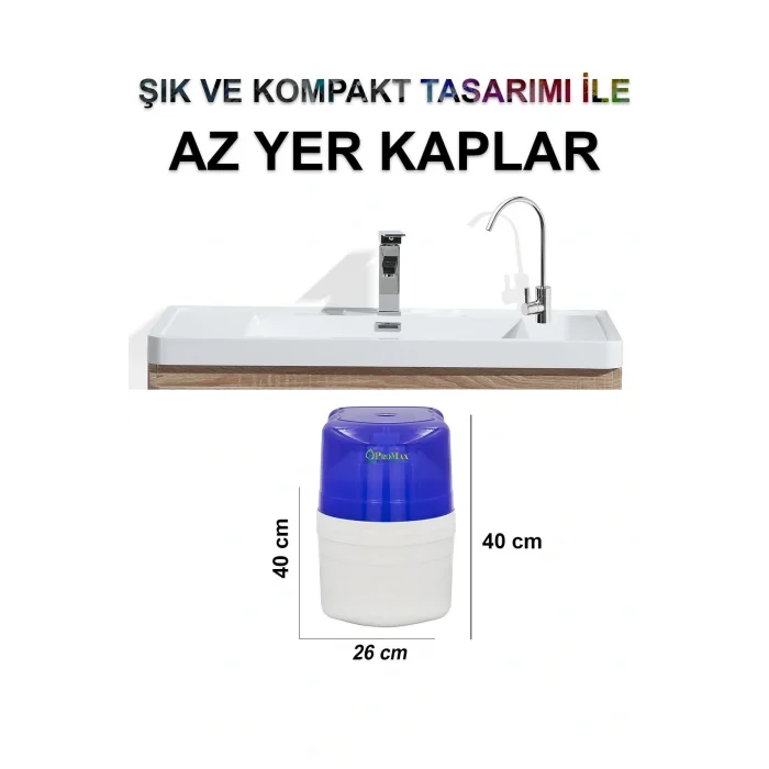 Genel Ürün Gold Plus Ithal 8+ph Alkali &nsf Filtre Nsf Tank Su Arıtma Cihazı M