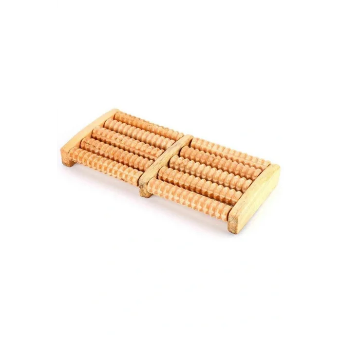 Genel Ürün Ahşap 10 Dönerli Çiftli Bölmeli Ayak Masaj Aleti