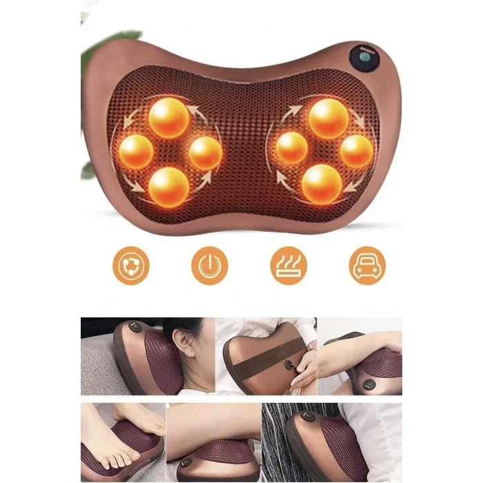 Genel Ürün Masaj Yastığı Ovmalı Masaj Aleti Ayak Bel Boyun Sırt Vücut Omuz Aleti