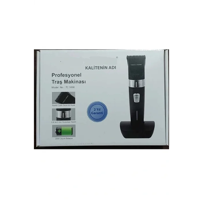 Genel Ürün Tc-5000 Traş Makinesi Saç Sakal Düzeltme & Kesimi tc 5000.rgv