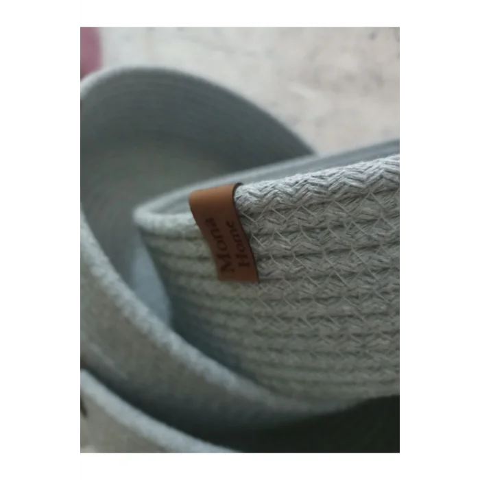 Genel Ürün Hasır Sepet, Çok Amaçlı 3lü El Yapımı Organize Sepet Sepet1