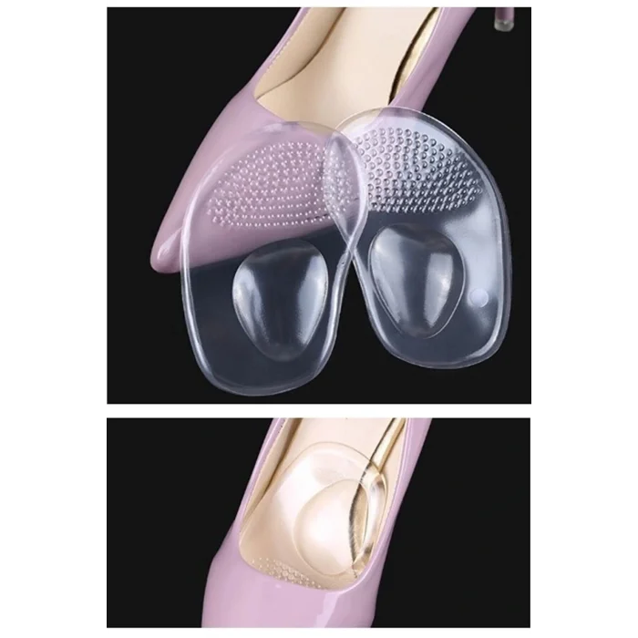 Genel Ürün Topuklu Ayakkabı Destek Tabanlık Kaydırmaz Ön Ayak Yarım Taban Pedleri Rahatlatıcı Topuk Yükseltici