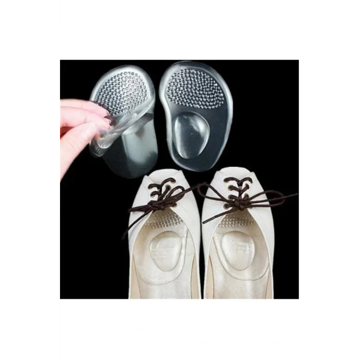 Genel Ürün Topuklu Ayakkabı Destek Tabanlık Kaydırmaz Ön Ayak Yarım Taban Pedleri Rahatlatıcı Topuk Yükseltici