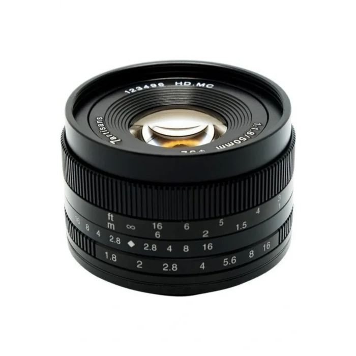 Genel Ürün 50mm F1.8 Aps-c Lens M43 (panasonic Olympus Mount) Uyumlu