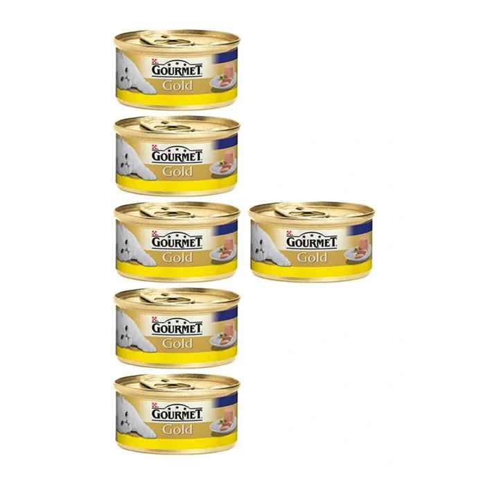 Genel Ürün Kıyılmış Tavuklu 85 Gr 6lı Paket Yetişkin Kedi Konservesi