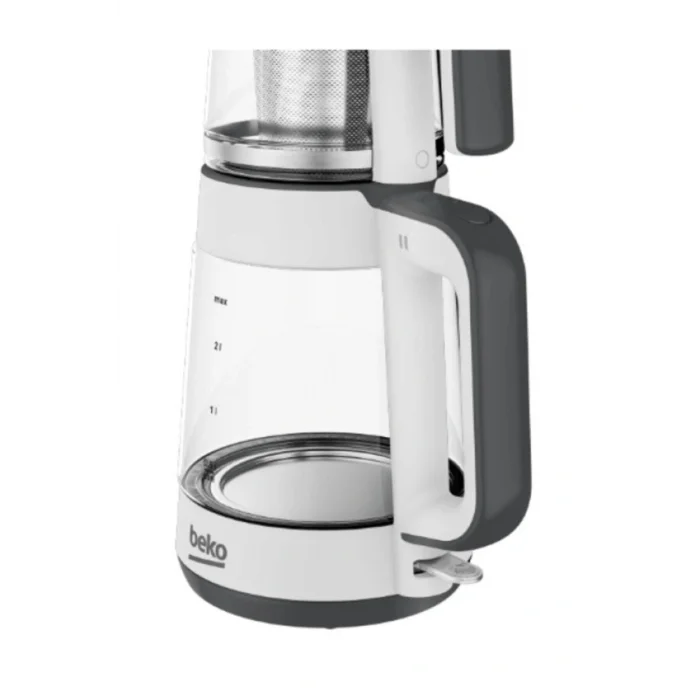 Genel Ürün CM 5964 Floral 1900 W Cam Demlikli Çay Makinesi