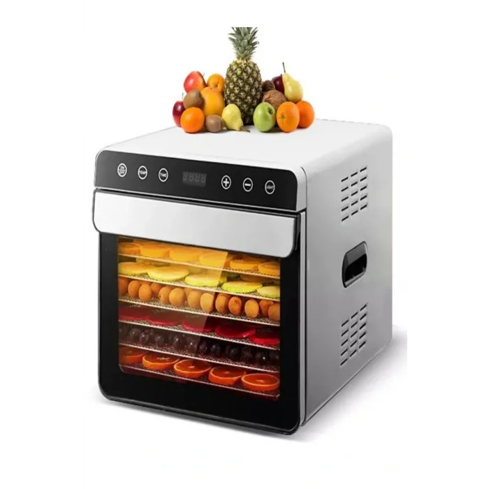 Genel Ürün SS-06A Ev Tipi Paslanmaz Meyve Sebze Kurutma Makinesi 6 Tepsili