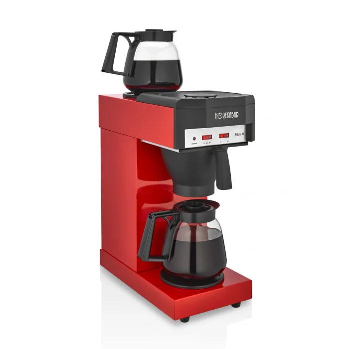 Genel Ürün Edom J1 Profesyönel Filtre Kahve Makinesi - Kırmızı (2 ADET CAM SÜRAHİLİDİR)