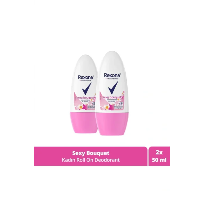 Genel Ürün Kadın Roll On Deodorant Sexy Bouquet 50 ml X2 Adet