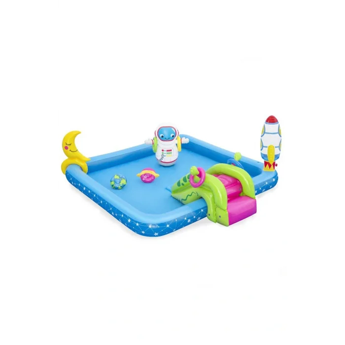 Genel Ürün Astronot Temalı Şişme Oyun Parkı 53126