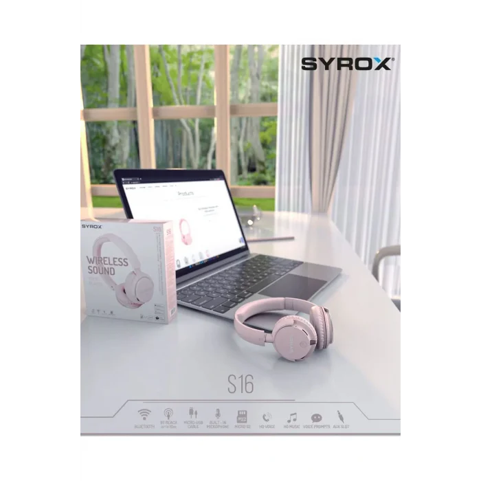 Genel Ürün Kulaküstü Kablosuz Bluetooth Kulaklık Hafıza Kartı Girişli