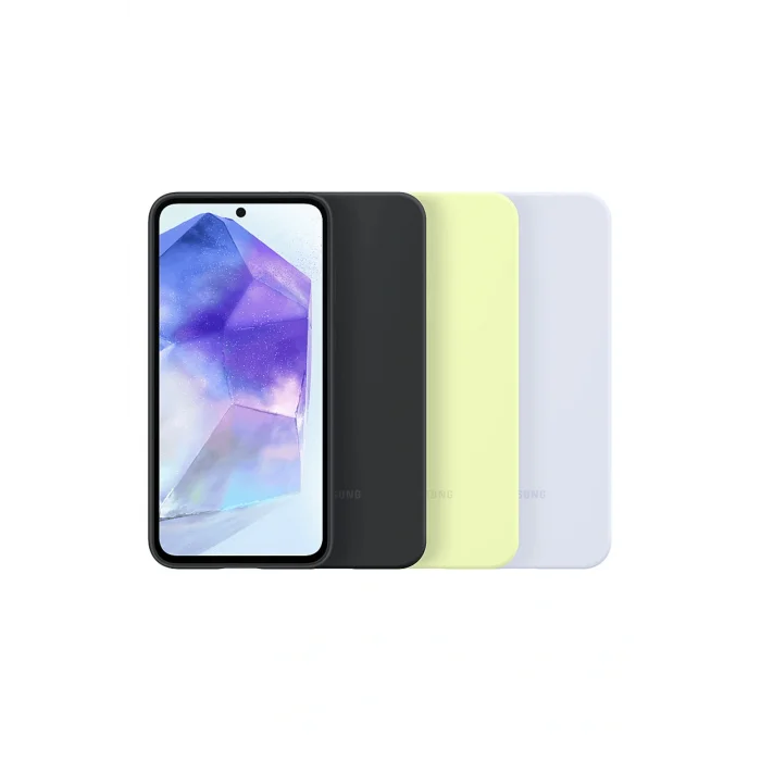 Genel Ürün A55 Silikon Telefon Kılıfı Siyah