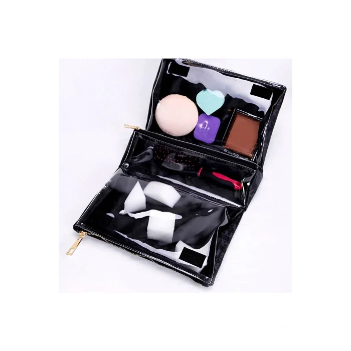 Genel Ürün Siyah Kadın Makyaj Çantası Monica MC212111237
