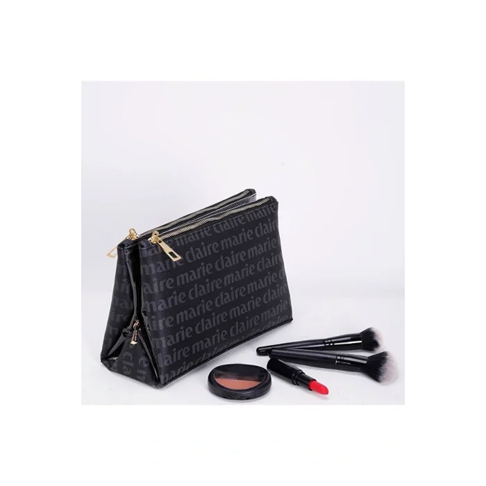 Genel Ürün Siyah Kadın Makyaj Çantası Monica MC212111237