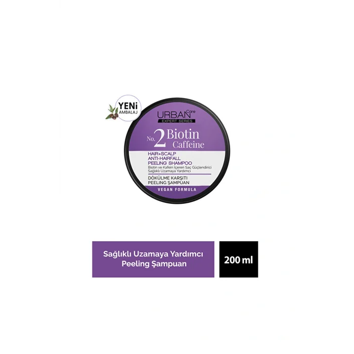 Genel Ürün Expert Serisi Biotin & Kafein Dökülme Karşıtı Peeling Şampuan 200 ml