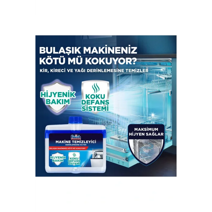 Genel Ürün Bulaşık Makinesi Hijyen Temizleyici 250 Ml Limon