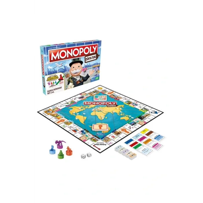 Genel Ürün Hasbro Monopoly Dünya Turu F4007