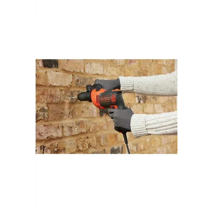 Genel Ürün Black Decker Beh710 710watt 13 Mm Darbeli Matkap, Çok Renkli