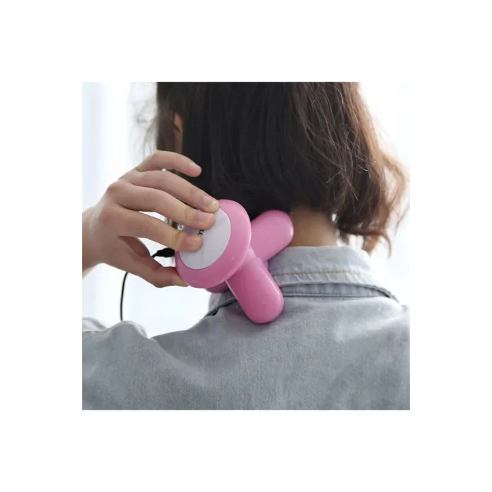 Genel Ürün Küçük Üç Ayaklı Mini Masaj Aleti Üçgen Elektrikli Taşınabilir Masaj Aleti