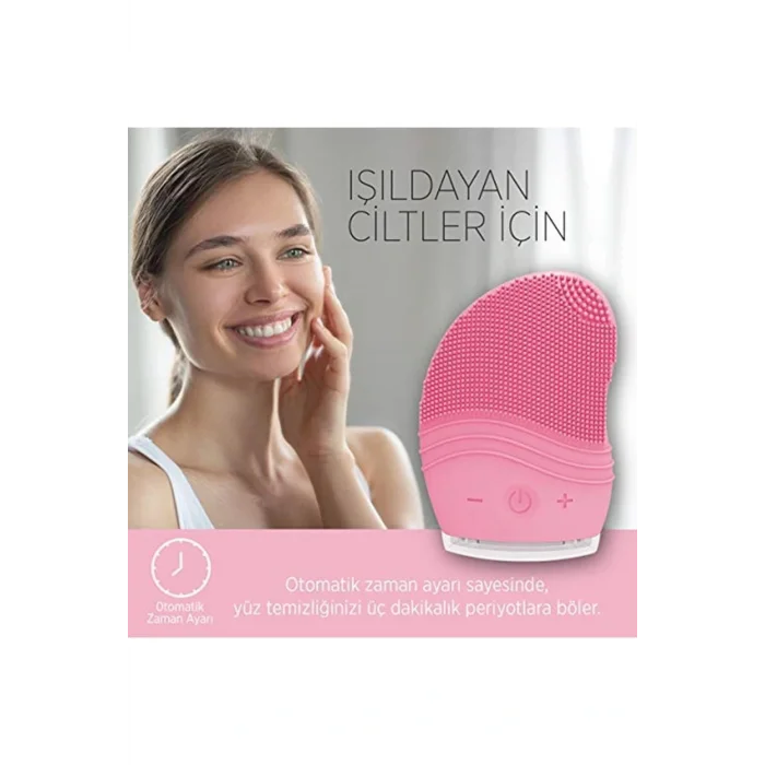 Genel Ürün Psc03 Sonic Titreşimli Yüz Temizleme Cihazı, Pembe 1 Paket (1 X 200 G)