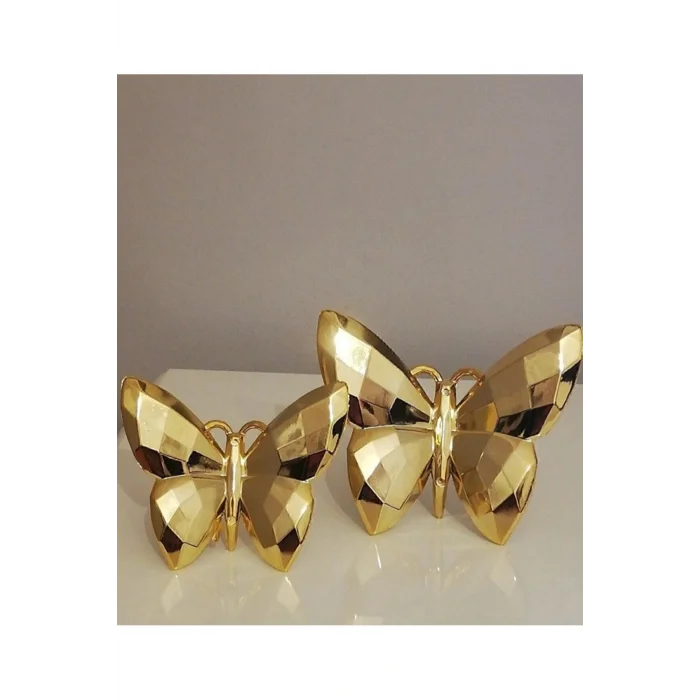 Genel Ürün Dekoratif 2 li Kelebek Obje 620Lseri