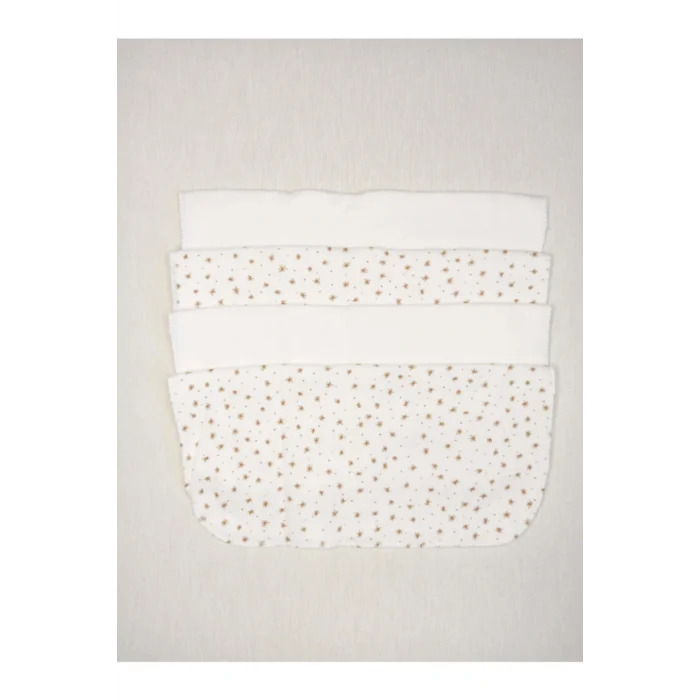 Genel Ürün Organik Pamuk 7 Li Ekru Ağız Mendili