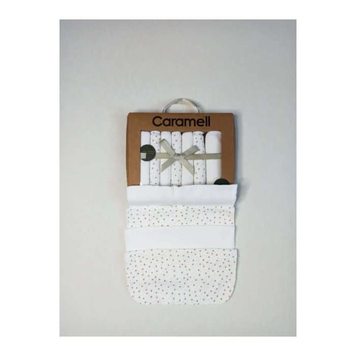 Genel Ürün Organik Pamuk 7 Li Ekru Ağız Mendili