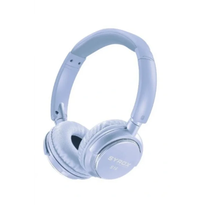 Genel Ürün S16 Kablosuz Hafıza Kartlı Bluetooth Kulaküstü Kulaklık Mavi Renk