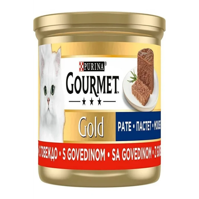 Genel Ürün 85gr Sığır Etli Kıyılmış Kedi Konserve 24 Adet