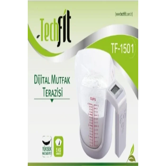 Genel Ürün Techfit Tf-1501 Dijital Mutfak Terazisi