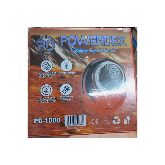 Genel Ürün PD 1000 Keskin Bıçaklı SIFIR SAKAL İÇİN Modern Tasarım MİNİ Tıraş Makinesi