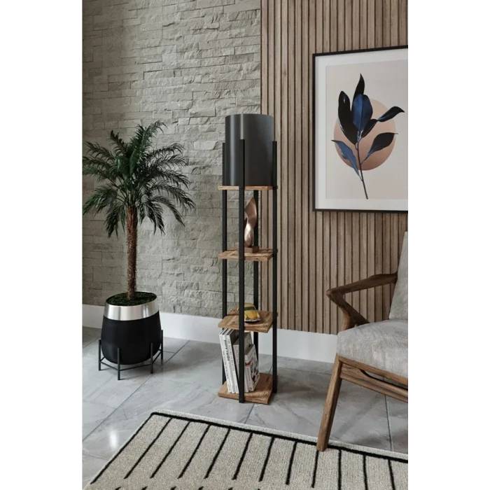 Lamba Black Pine Raflı Lambader