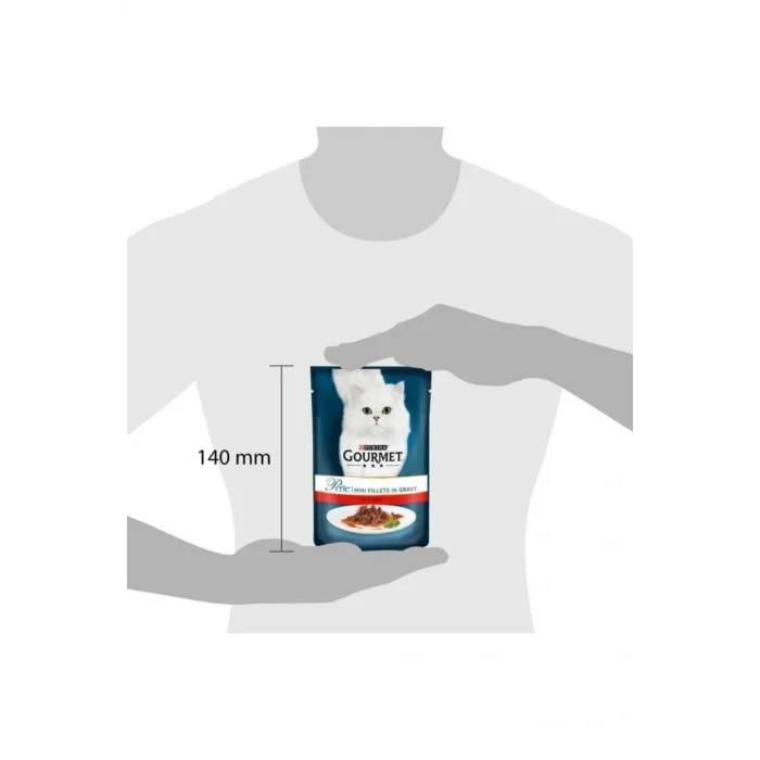 Genel Ürün Gourmet Perle Izgara Sığır Etli Kedi Konservesi 85 Gr*24 Adet