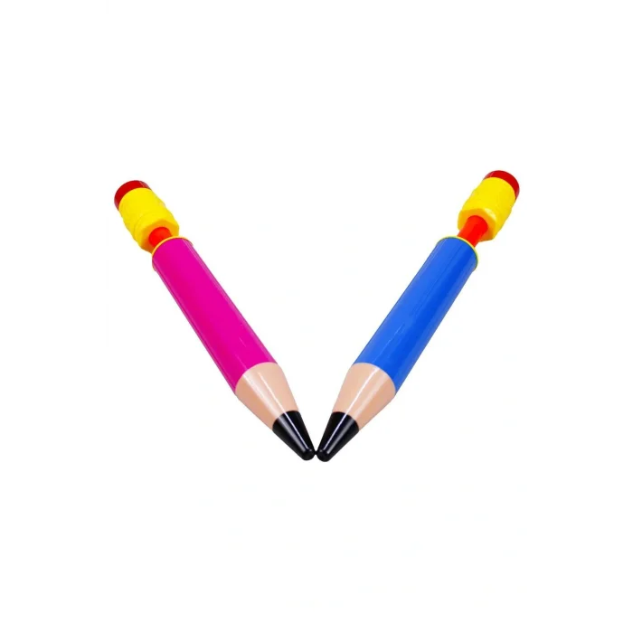 Genel Ürün KALEM ŞEKİLLİ SU POMPASI  44 CM DENİZ HAVUZ SU OYUNCAĞI ALTIGEN WATER PUMP MAVİ PEMBE