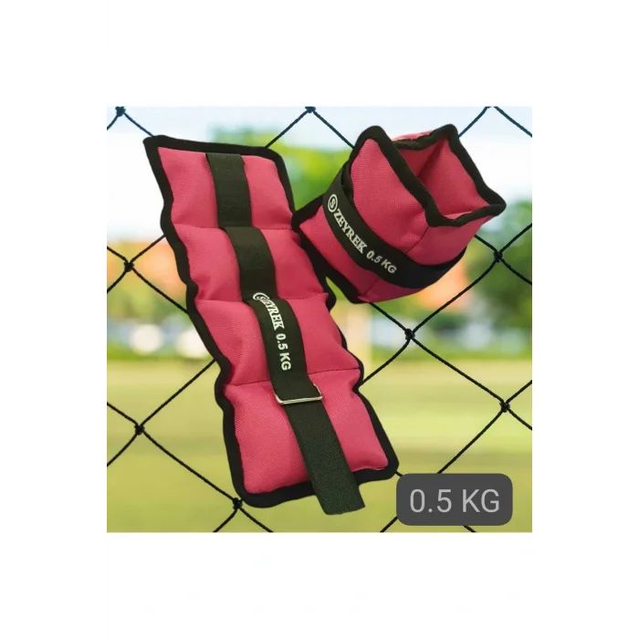 Genel Ürün 250 - 500 gr 0.5 Kg× 2 Adet Toplam 1kg El Ayak Bilek Kas Güçlendiriçi Ağırlık Seti Kum Ağırlık Torb