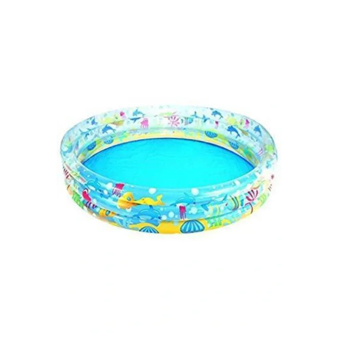 Genel Ürün 51004 Çocuk Şişme Havuz 152 cm Çap Okyanus Desenli