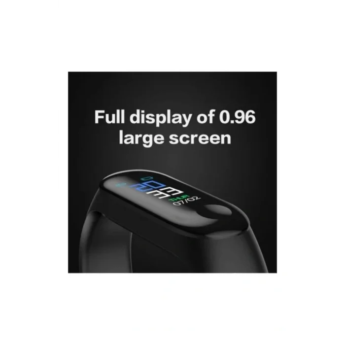 Genel Ürün Unisex Siyah Akıllı Bileklik