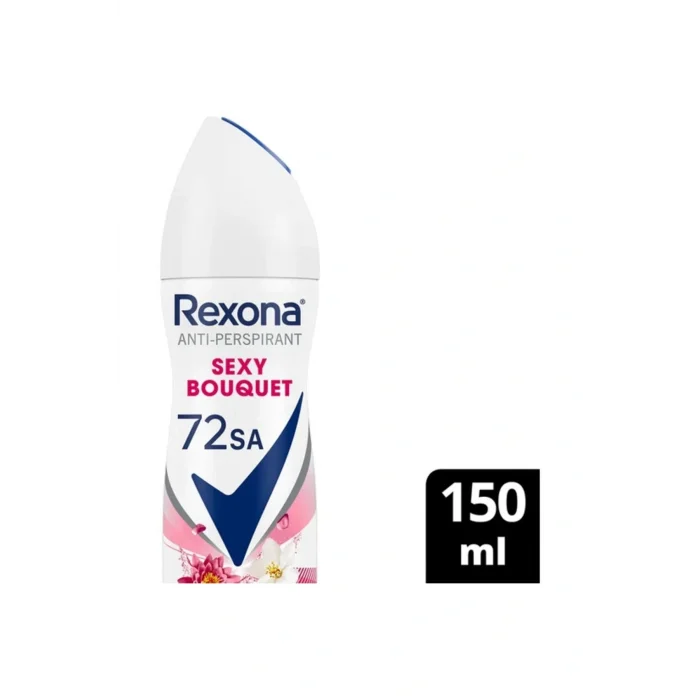 Genel Ürün Kadın Sprey Deodorant Sexy Bouquet Üstün Koruma 150 ml X3
