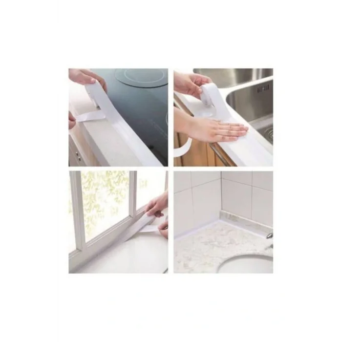 Genel Ürün Su Sızdırmaz Bant Mutfak Banyo Duvar Küvet Lavabo Kenar Bandı Ev Iş Ofis Sızdırmazlık Bantı