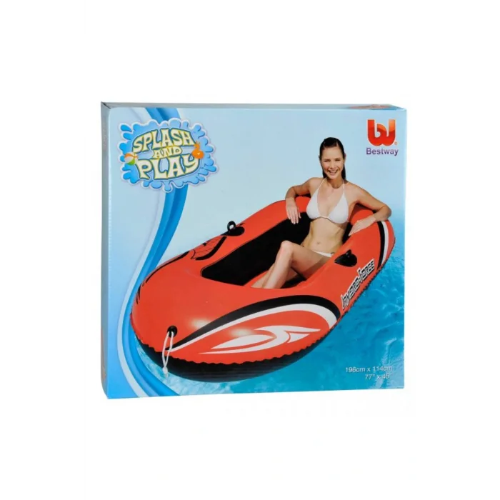 Genel Ürün 62002 Pompasıyla İ- Bestway Hydro-Force Şişme Bot - 120kg(2 Kişilik) - 196x114cm - 61100