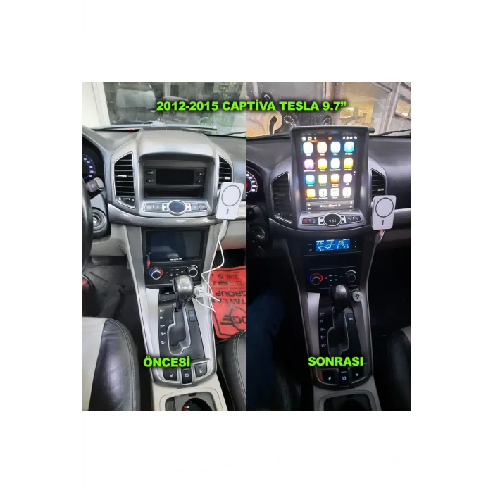 Genel Ürün Chevrolet Captiva 2012-2015 Uyumlu 9.7 Inç Tesla 4-64 Gb Multimedya