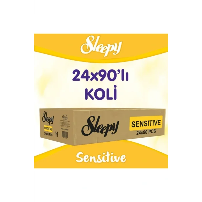 Havlu Sensitive Islak Havlu 90lıx24 Paket=2160 Adet