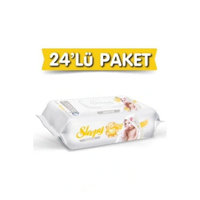 Havlu Sensitive Islak Havlu 90lıx24 Paket=2160 Adet