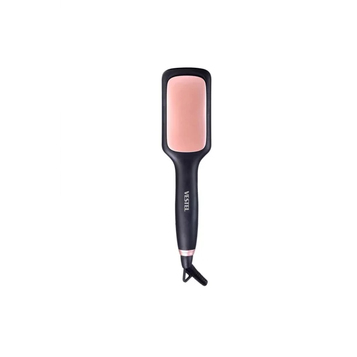 Genel Ürün Saç Düzleştirici Iyonik Tarak Max 220 Derece  Iyon Led Ekran  Gül Pembe